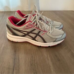 ASICS Jolt Women's Shoes Size 10 Gray Pink Athletic Running Sneakers T7K8N